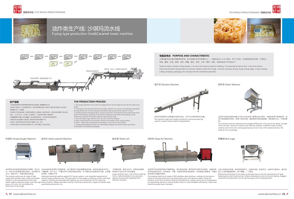 沙琪瑪生產(chǎn)線(xiàn) 沙琪瑪生產(chǎn)線(xiàn)